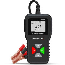 Battery Tester 6V 12V 24V,100-2000 CCA 2Ah-220Ah Automotive Alternator Tester Digital Battery Analyzer for Car/Truck/Motorcycle/ATV/SUV/Boat/Yacht