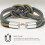 Magnetic Curtain Tiebacks,2pcs Curtain Tie Backs Clips Rope Holder 5