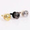 2PCS Copper Guitar Strap Lock Locking Pegs Pins Mushroom Shape End Button for Acoustic Classical El 3