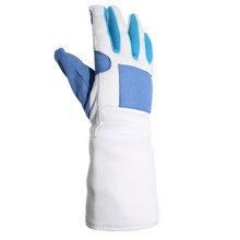 Non-Slip Fencing Gloves for Kids and Adults, Metal Fencing Mittens for Saber Practice, XXS Size and Left-Hand Use