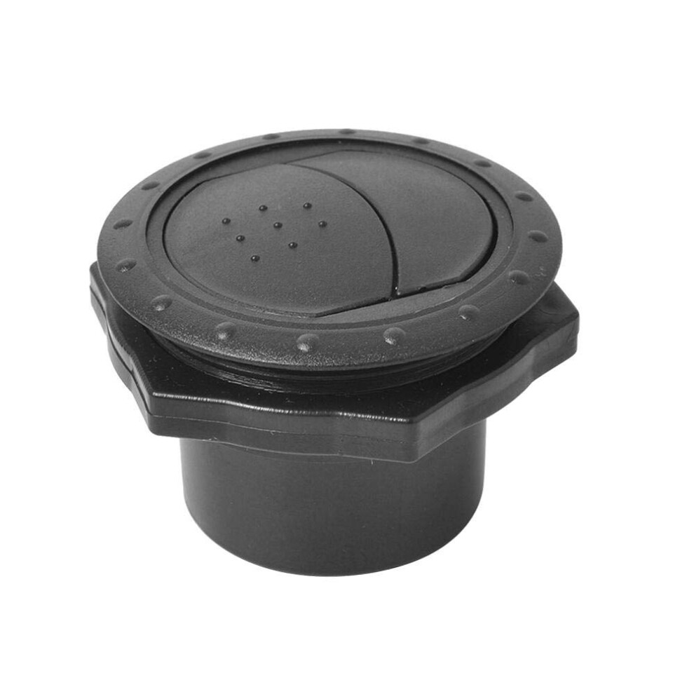 Universal 60Mm 2.35 Inch Round A/C Air Outlet Vent For Rv, Bus, Boat, Yacht, Auto Replacement Parts In Color Black 6447073389429
