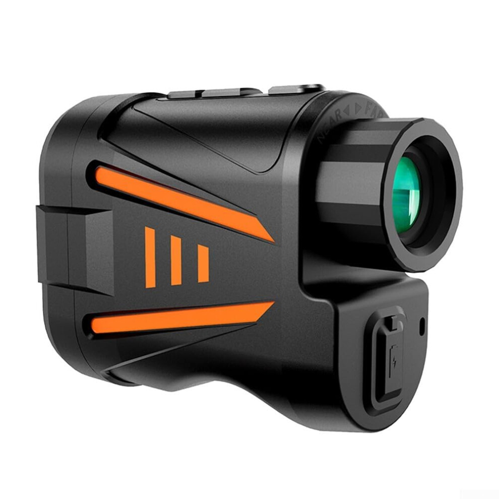 Range Finder Golf Devices 1800 Yards with Slope On/Off, 6X Magnification, Compact Size 99.5x75x44mm, Black-image-OPC-PKB796J-NEW