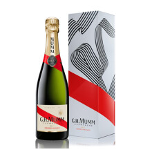 Gh Mumm Cordon Rouge Non Vintage Champagne with Box 75 Cl