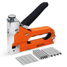Hs Super 3in1 Heavy Duty Staple Gun 3000 Staples Upholstery for Wood