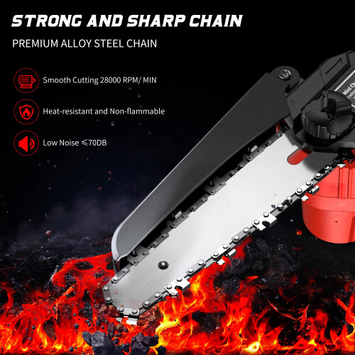 Ginarelo Cordless Mini Chainsaw Battery Small - Chainsaws Chain Saws 1