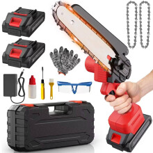 Ginarelo Cordless Mini Chainsaw Battery Small - Chainsaws Chain Saws