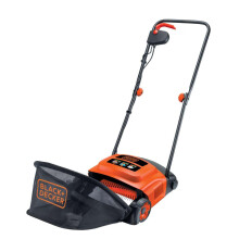 Black Decker Lawn Raker 600W Adjustable Height Scarifier with Large