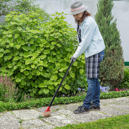 Mitclear Weed Remove Brush with Long Handle 53IN Remover Tool Vshaped 1