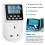 Oridget 24 Hour Digital Electric Timer Plug Socket Uk with Countdown 6