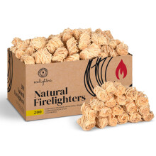200 Natural Firelighters for Wood Burners Fire Lighters Firelighter