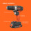 Black + Decker Black Decker 18V Cordless 37Nm Torque Drill Driver with LED Worklight 8