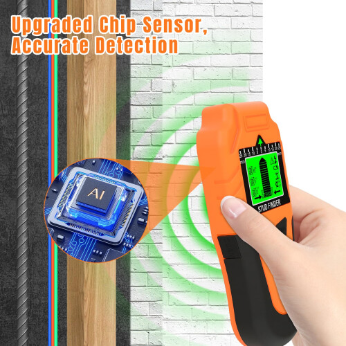 Stud Finder Wall Scanner 6 in 1 Upgraded Detector with Lcd Display 2