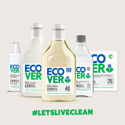 Ecover Ecover Zero Nonbio Laundry Detergent Refill for Sensitive Skin Baby 2