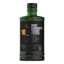 Port Charlotte 10 Year Old Heavily Peated Islay Single Malt Scotch