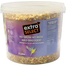 Extra Select No Grow Wild Bird Food in Bucket 5L Pack of 1 Packaging