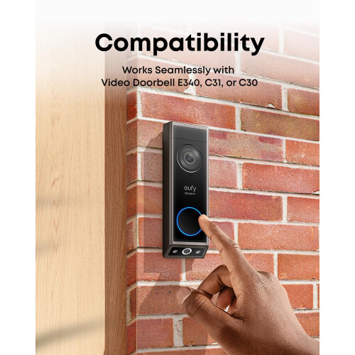 Eufy Eufy Security Video Doorbell Addon Chime Indoor Requires E340 C31 C30 2