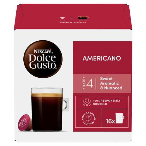 Nescafe Nescaf Dolce Gusto Americano 3x16 Pods 48 Cups