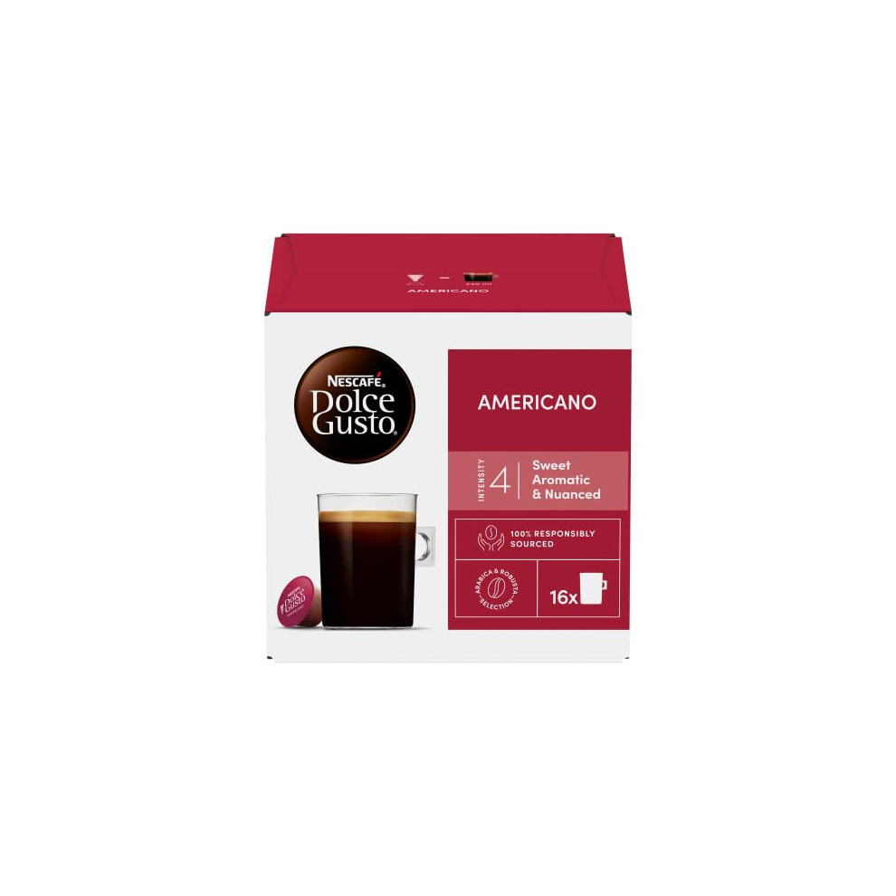 Nescafe Nescaf Dolce Gusto Americano 3X16 Pods 48 Cups