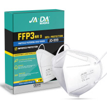 FFP3 Masks Pack of 10 with 99 Filtration Efficiency - Disposable Face