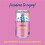 Aqua Libra Sparkling Sugarfree Fruit Water No Calories Raspberry and 6