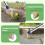 Patio Weed Remover Tool with Long Handle Scraper and Wire Brush Set 3