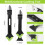 Caulking Tool Kit 3 in 1 with Wallpaper Paint Scraper Caulk Remover 2