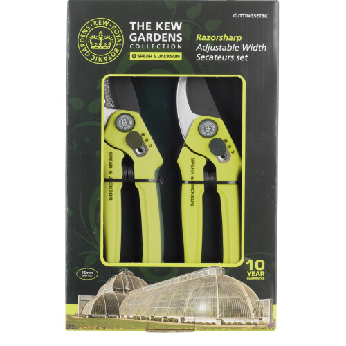 Spear & Jackson Spear Jackson CUTTINGSET3K Kew Gardens Collection Adjustable Width