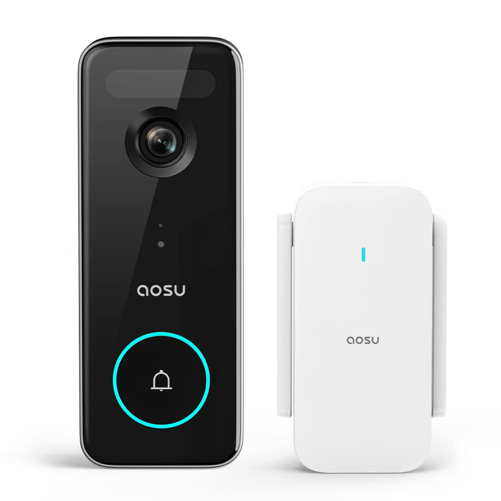 Aosu Video Doorbell Wireless 5Mp Uhd Triple Motion Detection Camera 47486898