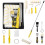 Paint Tray Set 17 Pcs Roller Kit Rollers 9 Inch Small 4 and Trays Sets 1