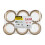 Scotch Scotch Ideal Tape for Boxes and Parcels Packing Brown 6 Rolls 1