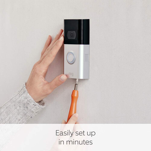 Ring Certified Refurbished Ring Video Doorbell 3 by Amazon Wireless 2