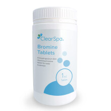 Clearspa Bromine Tablets 1kg - Slow Release Suitable for Tub Spa and