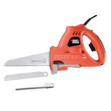 Black Decker 400W Scorpion Powered Handsaw with 3 Blades KS890ECN-GB