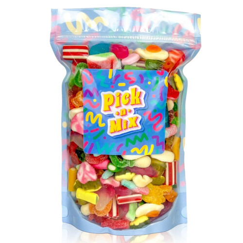 1kg Pick Mix Sweets - Classic Retro Candy Selection More Than 20