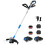 String Trimmer Cordless with 2 Batteries and Chargerdekopro 20V Weed 8