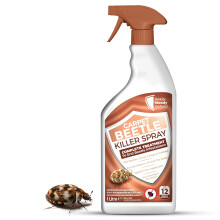 Carpet Beetle Killer Spray 1L - Fastacting 01 Cypermethrin Targets All