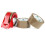 Bomei Pack 3 Rolls No Bubble Brown Secure Sticky Packing Tape with 1 7
