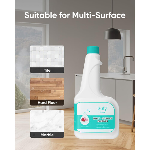 Eufy Eufy Robovac Hard Floor Cleaning Solution 2 Bottles Compatible with 2