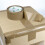 Bomei Pack 3 Rolls No Bubble Brown Secure Sticky Packing Tape with 1 9