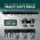 Green Haven Heavy Duty 48inch Garden Tool Rack Customisable 2
