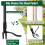 Jardineer Weed Remover Tool Stand Up Puller Root with 4 Claws 45 Long 2
