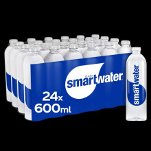 Glaceau Smartwater Bottled Still Water 600ml - 24 Multipack Fresh for