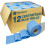 Dhanzipak 12 X Value Pack Blue Centrefeed Roll 2ply 46m Per 200 Sheets 1