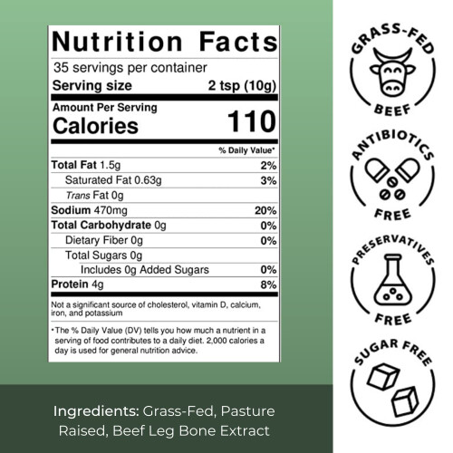 Beef Bone Broth Concentrate Help Improve Joints Skin Gut Liquid 2