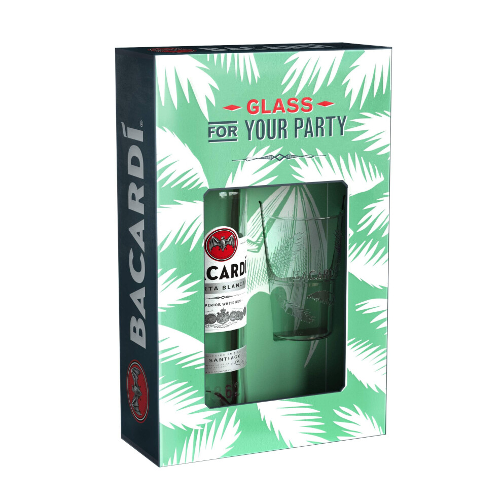 Bacardi Bacard Carta Blanca Superior Rum 375 Abv 70Cl 700Ml With Mojito White