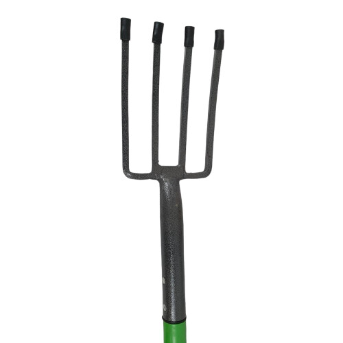 Easy Shopping Border Fork Carbon Steel with Soft Grip D Handle 4 Prong 2