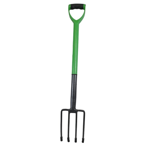Easy Shopping Border Fork Carbon Steel with Soft Grip D Handle 4 Prong 1