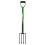Easy Shopping Border Fork Carbon Steel with Soft Grip D Handle 4 Prong 1