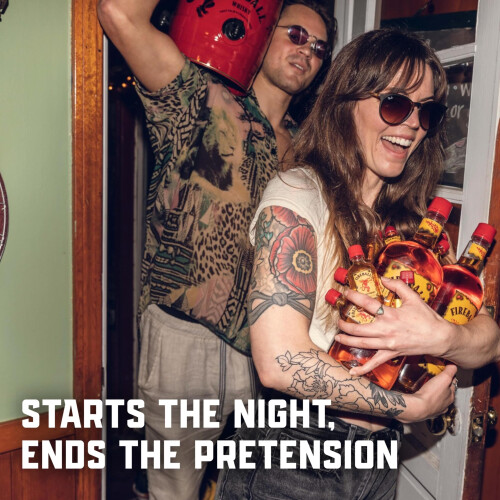 Fireball Cinnamon Whisky Liqueur 100cl Abv 33 1