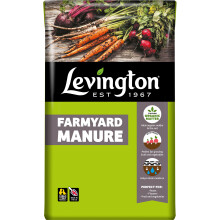 Levington Farm Yard Manure Organic Blend 50L Brown